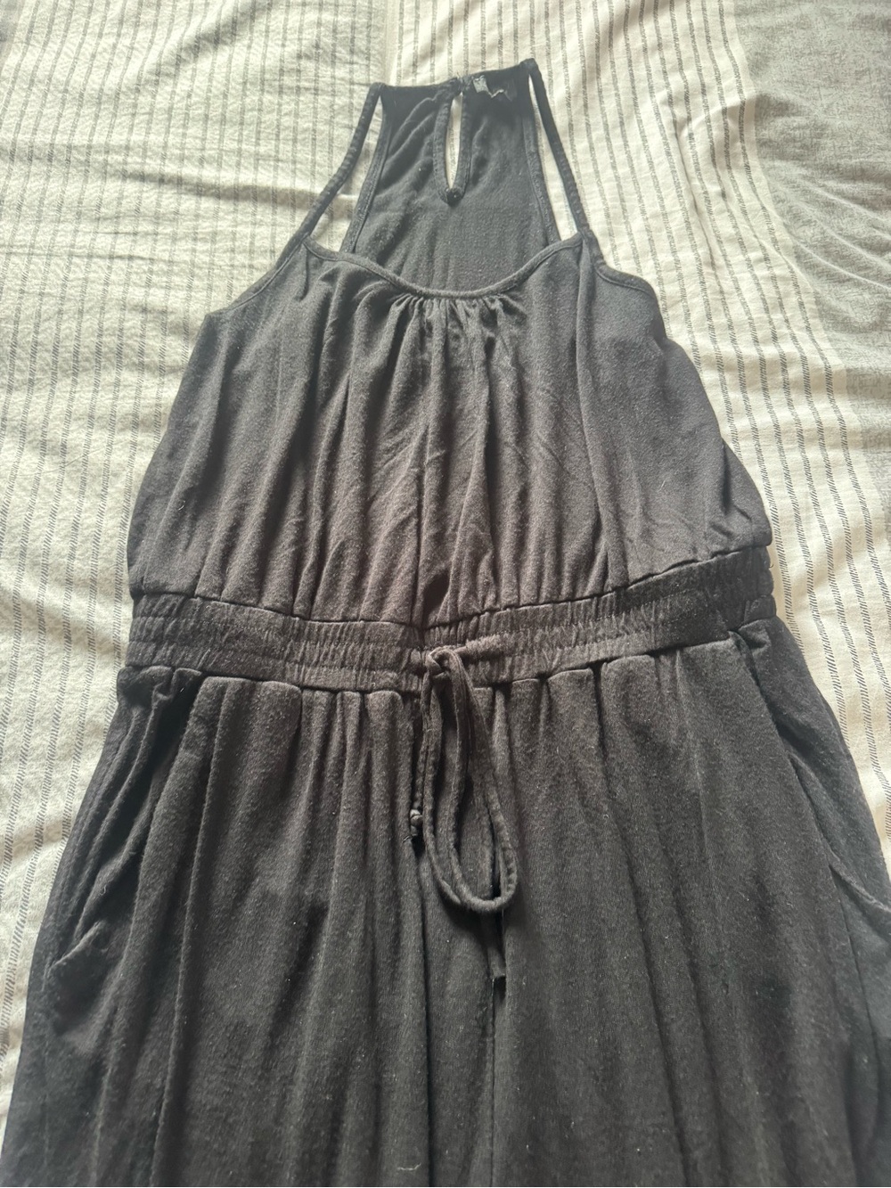 Black Sleeveless Jumpsuit/romper